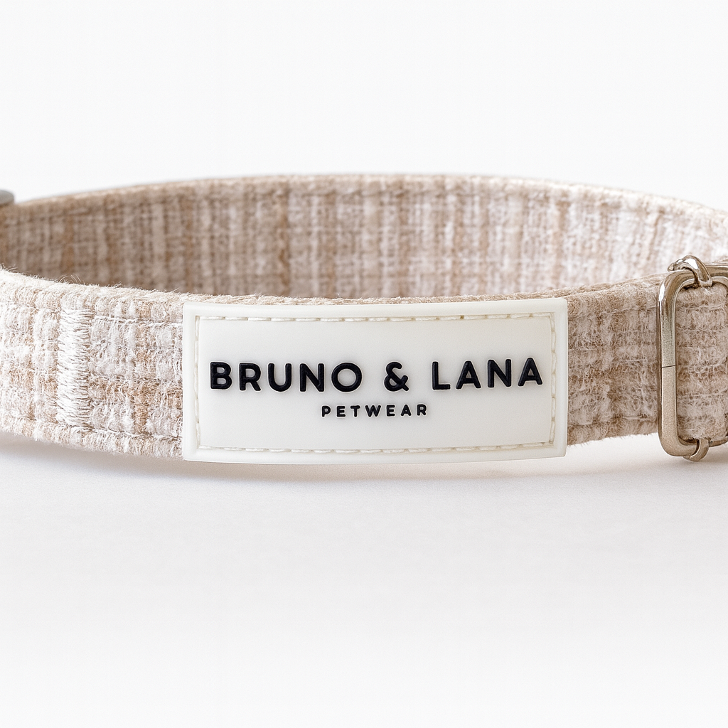 Collar Tejido Ajustable Para Perros
